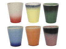 Studio Tavola Dinnerware Set Fire 30-piece / 6 people - 6 dinner plates, 6 side plates, 6 bowls, 6 coffee cups, and 6 coffee mugs