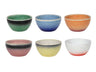 Studio Tavola Soup Bowls / Bowls Fire ø 14 cm - 6 pieces