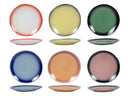 Studio Tavola Breakfast Plates / Dessert Plates Fire ø 20 cm - 6 pieces