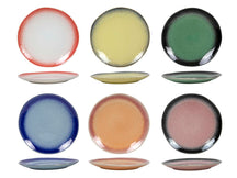 Studio Tavola Dinnerware Set Fire 18-piece / 6 people - 6 dinner plates, 6 side plates, and 6 bowls