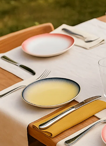 Studio Tavola Breakfast Plates / Dessert Plates Fire ø 20 cm - 6 pieces