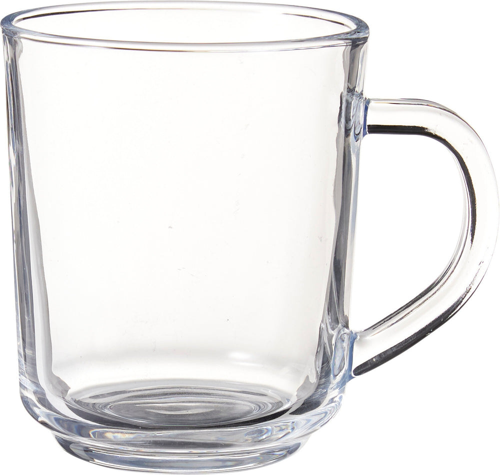 Cookinglife Tea Glasses 220 ml Clear Glass - Set of 6 for Hot Beverages