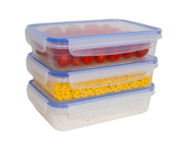 Cookinglife Clip & Fresh Storage Container 1.4 Liter - 23 x 16.5 x 6.5 cm - 3 Pieces