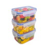 Cookinglife Clip & Fresh Storage Container 430 ml - 13 x 9.5 x 5 cm - 3 pieces