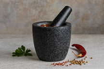 Cookinglife Mortar Granite Black ø 13 cm