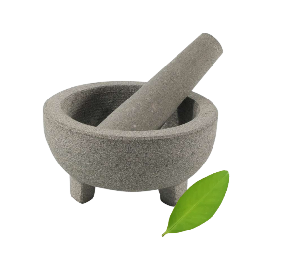 Cookinglife Mortar on Stand Organic Granite ø 14.5 cm