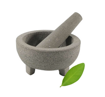 Cookinglife Mortar on Stand Organic Granite ø 14.5 cm