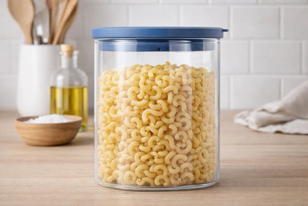 Cookinglife Storage Jars set - Glass - ø 13 cm - 1.5 / 1.9 / 2.5 Liters - 3 pieces