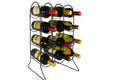 Cookinglife Wine Rack Bar Essentials Black - 12 Bottles