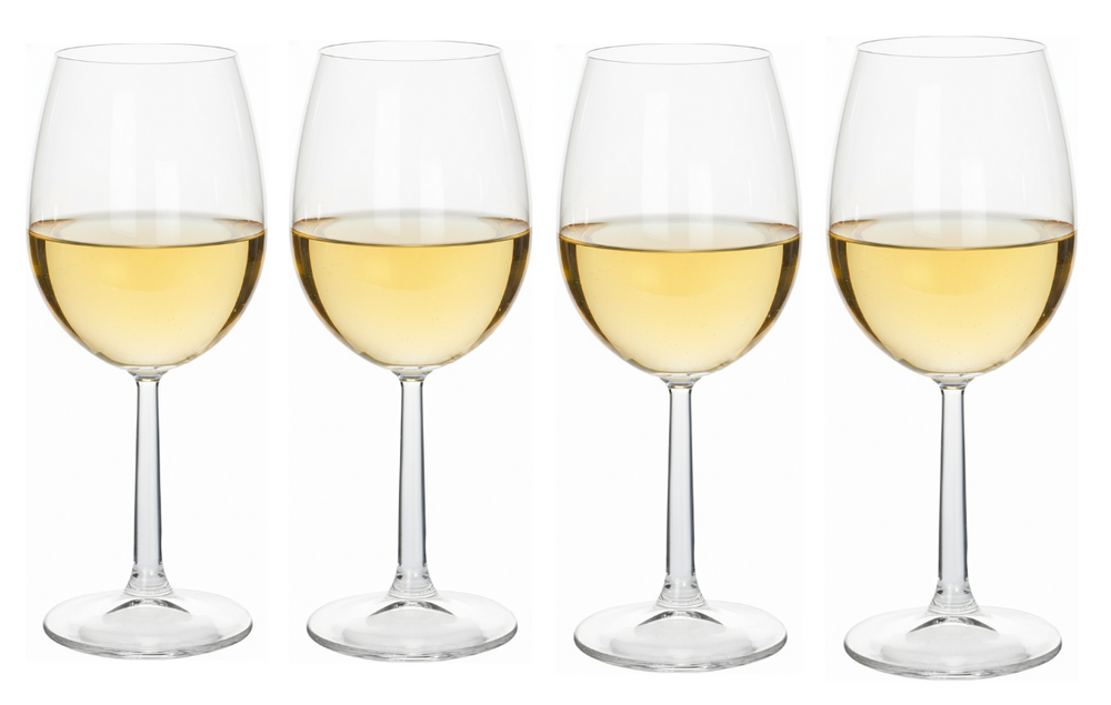 Cookinglife White Wine Glasses Milena 430 ml - 4 pieces