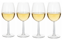 Cookinglife White Wine Glasses Milena 430 ml - 4 pieces