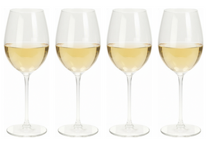 Cookinglife White Wine Glasses Solare 410 ml - 4 Pieces