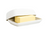 Cookinglife Butter Dish White Porcelain 17.5 x 13 cm