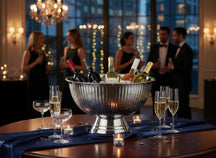 Cookinglife Champagne Bucket - Champagne Bowl - Chrome Stainless Steel ø 39 cm