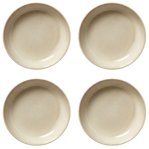 Cookinglife Deep Plates / Pasta Plates Serene Sand ø 23 cm - Pottery - 4 pieces
