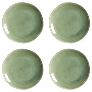 Cookinglife Dinner Plates Serene Green ø 28 cm - Pottery - 4 Pieces