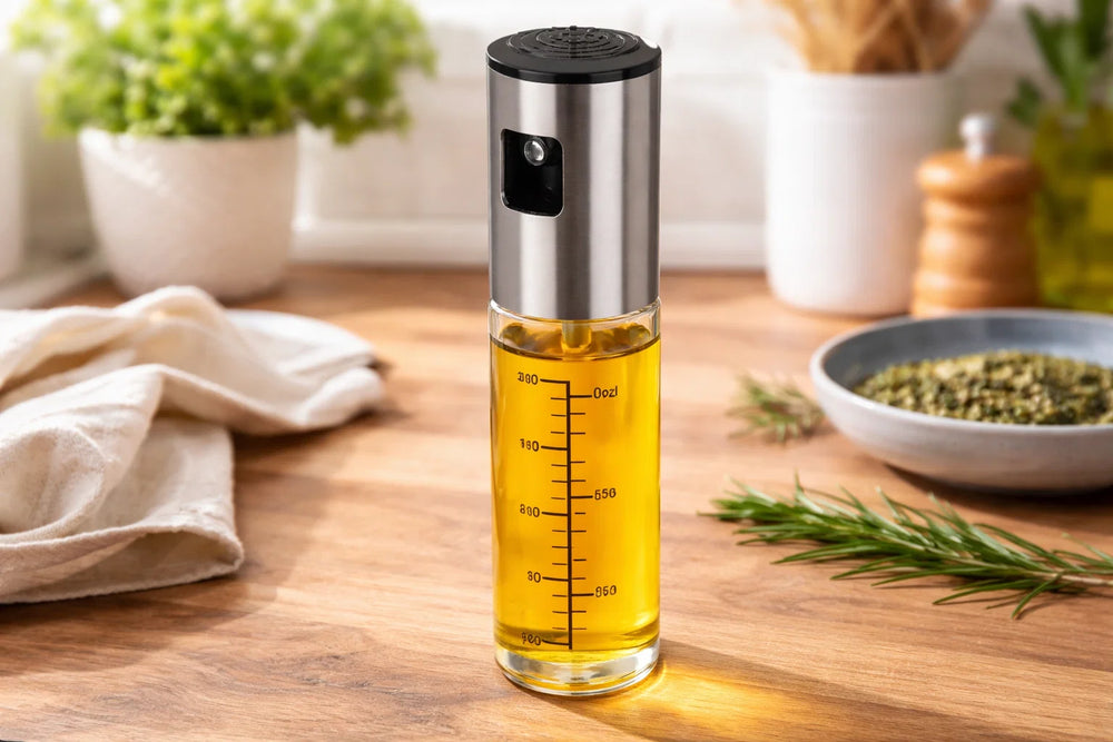 WMF Garlic Press Profi Plus 18 cm - Including FREE Cookinglife Oil Sprayer 100 ml