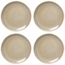 Cookinglife Breakfast Plates / Dessert Plates Serene Sand ø 20 cm - Pottery - 4 pieces
