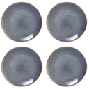 Cookinglife Side Plates / Dessert Plates Serene Blue Ø 20 cm - Pottery - 4 pieces