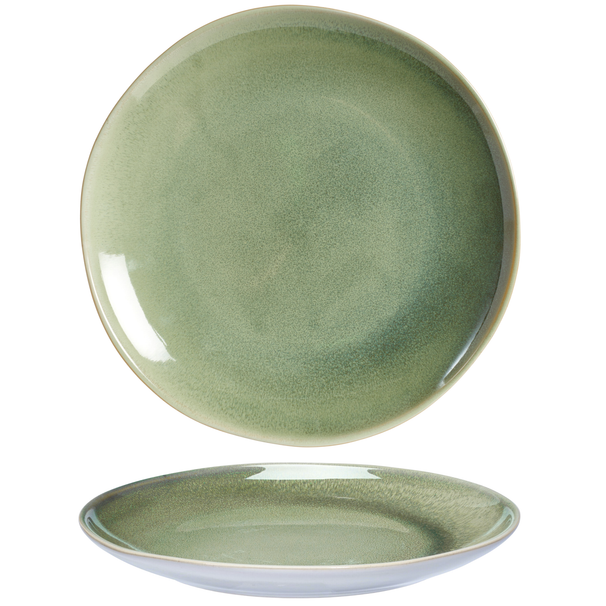 Cookinglife Side Plates / Dessert Plates Serene Green Ø 20 cm - Stoneware - 4 pieces