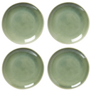 Cookinglife Side Plates / Dessert Plates Serene Green Ø 20 cm - Pottery - 4 pieces