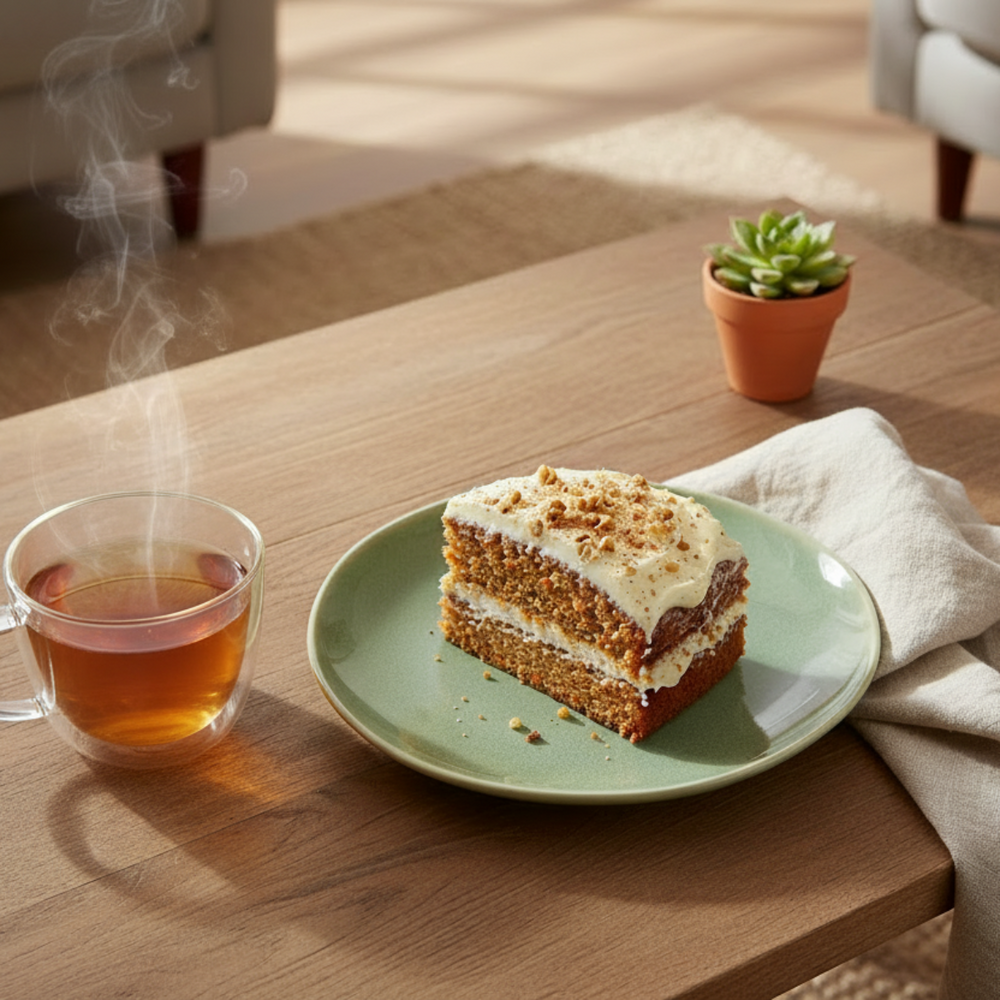 Cookinglife Side Plates / Dessert Plates Serene Green Ø 20 cm - Pottery - 4 pieces