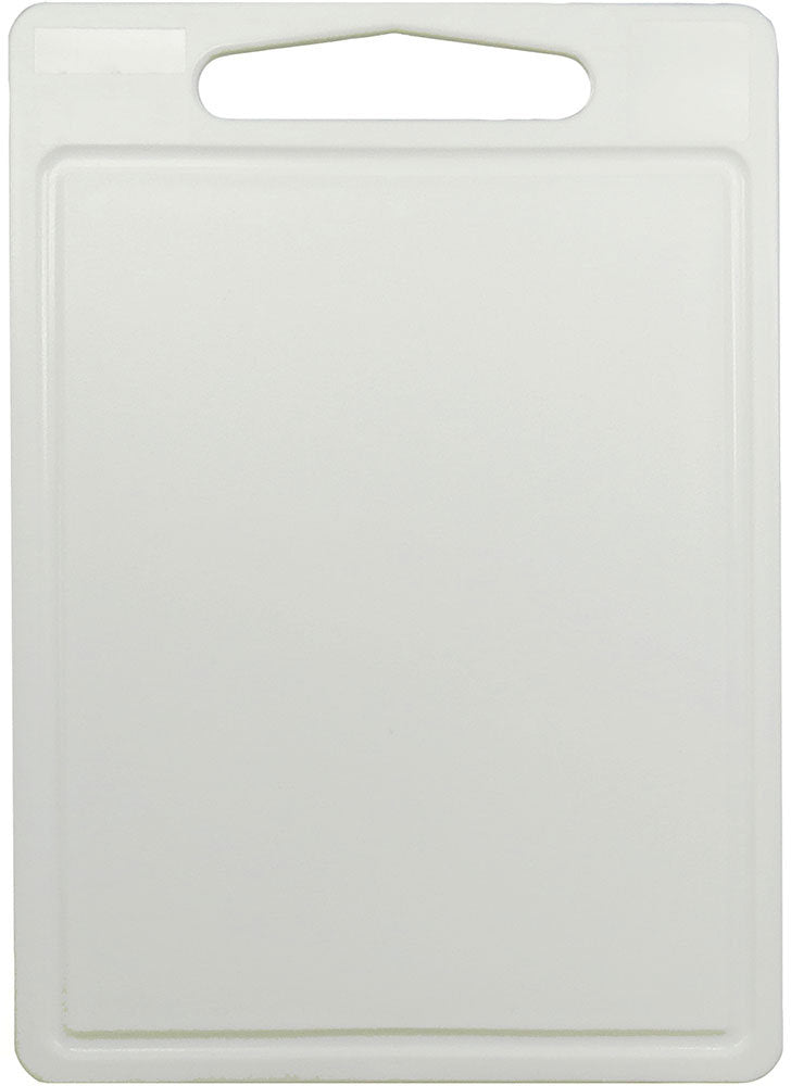 Cookinglife Cutting board  with juice trench 35 x 25 x 0.85 cm - White