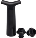Cookinglife Wine Vacuum Pump with 2 Bottle Stoppers Black