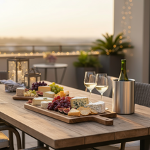 Cookinglife Wine Cooler Brushed Stainless Steel ø 12 x 18 cm