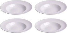 Cookinglife Pasta Plates White ø 27 cm - 4 Pieces
