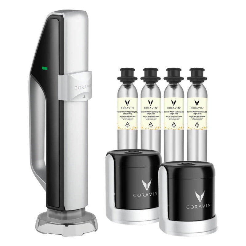 Coravin Wine System / Sparkling Pack - for champagne and sparkling wines - Black