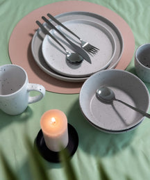 Cosy & Trendy Tableware set Punto White - 18-piece / 6 people