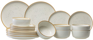 Cosy & Trendy Dinnerware Set Baltic Vanilla - 18 pieces / 6 people
