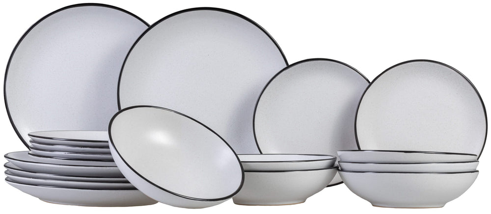 Cosy & Trendy Tableware set Speckle - 18-piece / 6 people