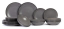 Cosy & Trendy Tableware set Speckle - Gray - 18-piece / 6 people