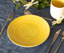 Cosy & Trendy breakfast plate / Dessert Plate Turbolino Yellow ø 22 cm