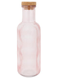 Cosy & Trendy water carafe with Cork - Raya - Pink - 1 Liter