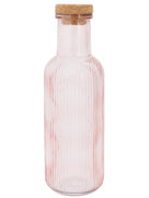 Cosy & Trendy water carafe with Cork - Raya - Pink - 1 Liter