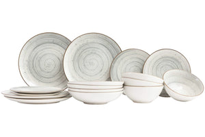 Cosy & Trendy Dinnerware Set Sintra Dusty Blue 16-piece / 4 people