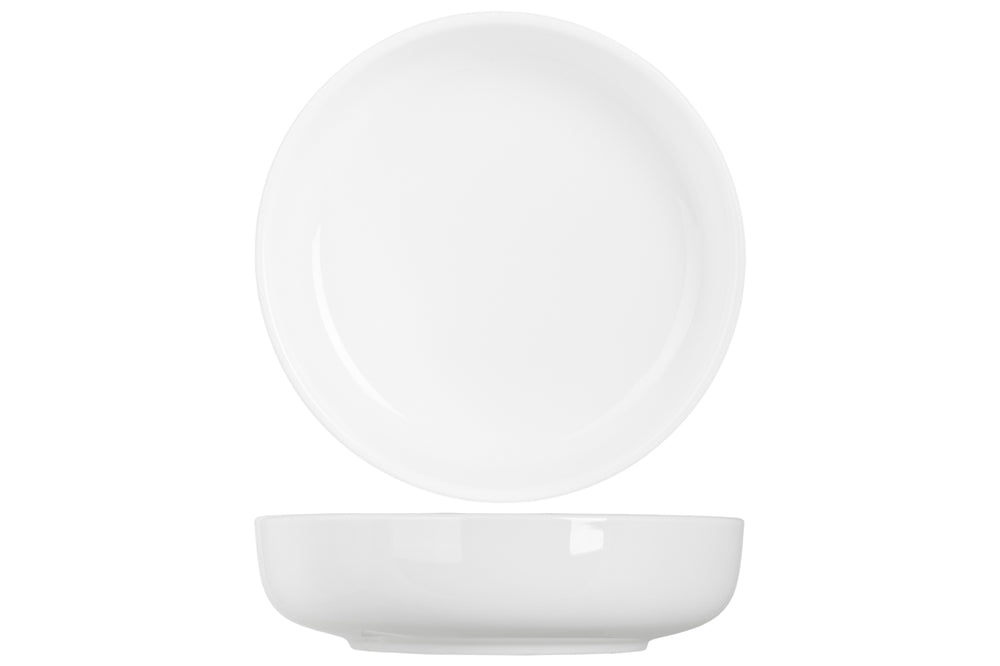 Cosy & Trendy Deep Plates / Pasta Bowls Moon White ø 19 cm - 4 Pieces