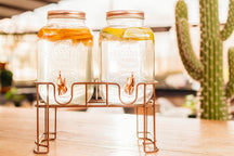 Cosy & Trendy Beverage dispenser with holder - 2 x 3 liters