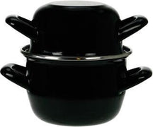 Cosy & Trendy Mussel pan - Induction suitable - Black - ø 18 cm / 2.8 liters