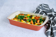 Cosy & Trendy Oven Dish Stoneware Fontestic Rust - 34 x 21 x 5.5 cm / 2.3 Liter