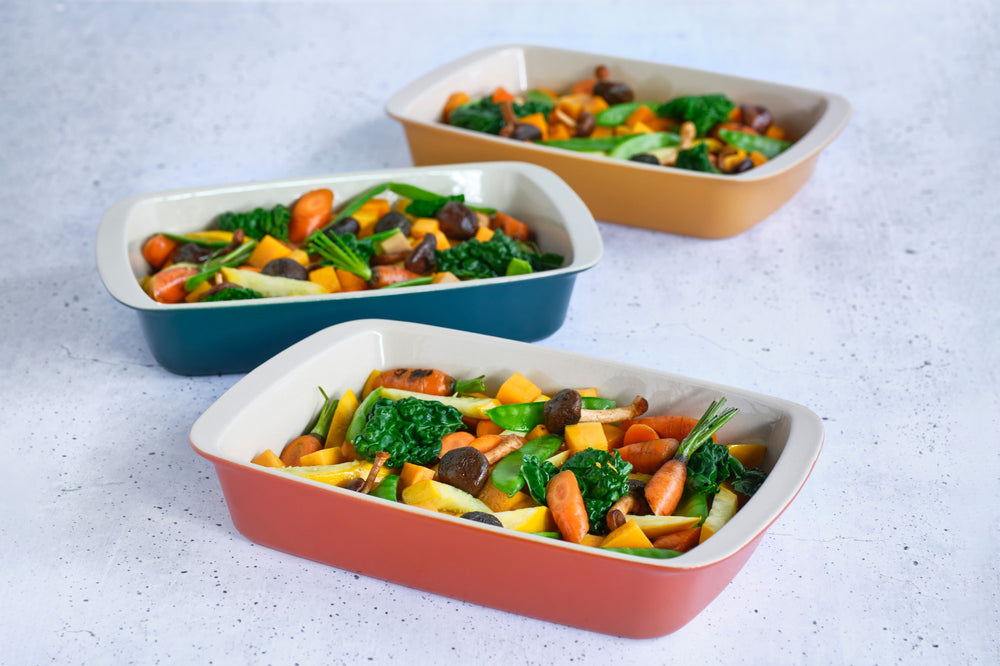 Cosy & Trendy Oven Dish Stoneware Fontestic Amber Gold - 34 x 21 x 5.5 cm / 2.3 Liter