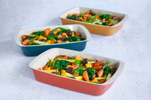 Cosy & Trendy Oven Dish Stoneware Fontestic Amber Gold - 34 x 21 x 5.5 cm / 2.3 Liter