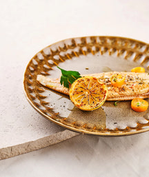 Cosy & Trendy Dinnerware Set Araki Hazel 12-Piece / 4 People - 4 dinner plates, 4 side plates, and 4 bowls