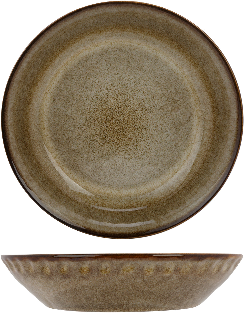 Cosy & Trendy Deep Plates / Pasta Bowls Araki Hazel ø 21.5 cm - 4 Pieces