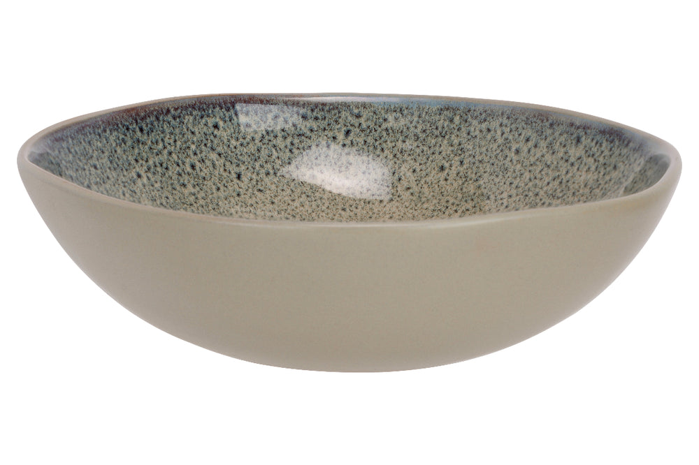 Cosy & Trendy Deep Plates / Pasta Bowls Onna Sand-Green ø 19 cm - 6 pieces