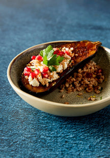 Cosy & Trendy Deep Plates / Pasta Bowls Onna Sand-Green ø 19 cm - 6 pieces