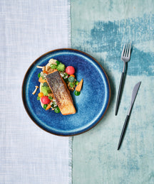 Cosy & Trendy Dinner Plates Jade Indigo ø 27 cm - 4 pieces